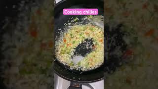 Cooking Chilies sauce