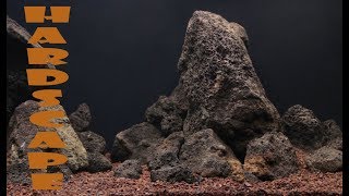 Оформление аквариума вулканической лавой Оформление аквариума вулканической лавой