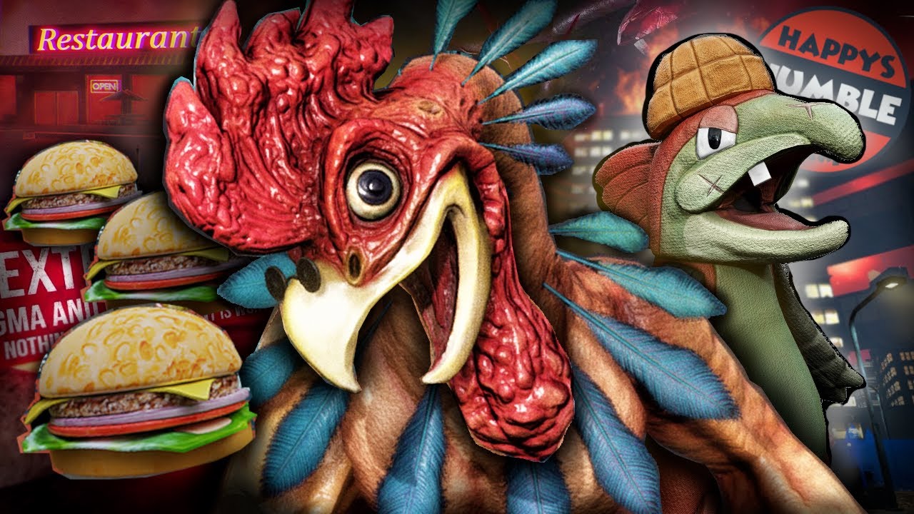 Trapped in Charlie the Chicken's Lair Happy's Humble Burger Farm 3