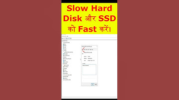 Slow Hard Disk and SSD Problem #Shorts