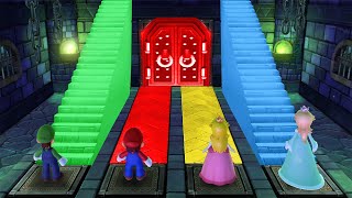 Мульт Mario Party 10 Minigames Mario Vs Rosalina Vs Peach Vs Luigi Master Difficulty