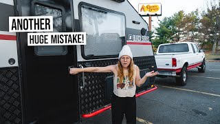 Overnight RV Camping in a Cracker Barrel PARKING LOT! - We’re Locked Out AGAIN!?