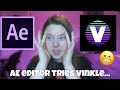 after effects editor tries VINKLE for the FIRST TIME! *rip