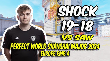 SINNERS SHOCK (19/18) vs SAW (Vertigo) @ Perfect World Shanghai Major 2024 Europe RMR A | CS2 POV