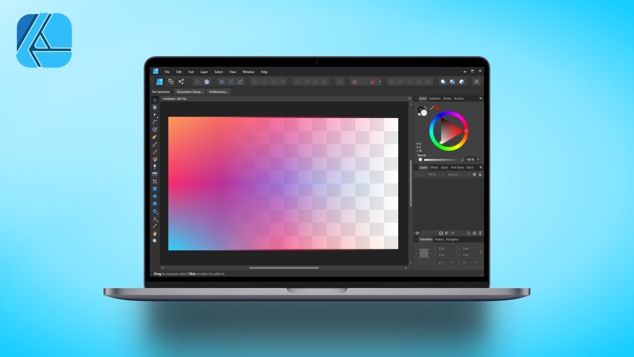 Thiết kế chuyên nghiệp bắt đầu từ màu sắc. Và với Affinity Designer, bạn có thể thay đổi màu nền chỉ trong vài cú nhấp chuột. Hãy nhấn vào hình ảnh liên quan để xem cách thức cập nhật màu nền Affinity Designer để tạo ra những thiết kế đẹp mắt và chuyên nghiệp. 