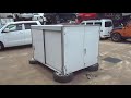 岡山★三菱 ミニキャブ トラック U61T 左側スライド/リア観音開き/荷台/保冷/箱/軽/トラ/貨物/倉庫/物置/コンテナ/パネルバン★0025Z①