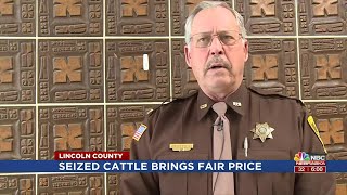 Cattle seized by the Lincoln County Sheriff s Office garners fair price