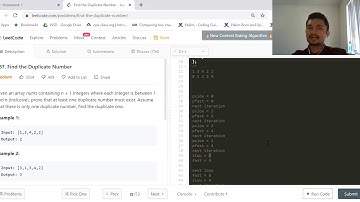 287. Find the Duplicate Number(Without Extra Space and Modifications to the array)