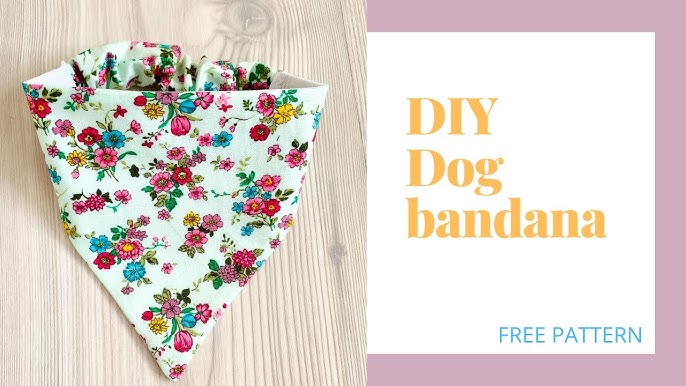 diy-how-to-sew-dog-bandana-with-scrunchie-back-free-pattern-included-youtube
