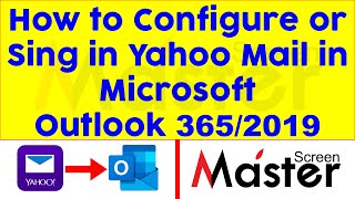 How to Configure Yahoo Mail in Microsoft Outlook 365/2019 [Full Tutorial] Step by Step screenshot 4