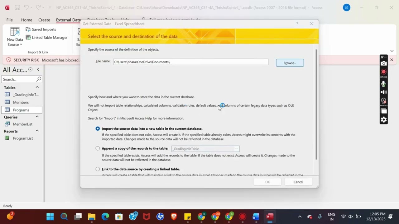 New Perspectives Access 365 | Modules 1-4: SAM Capstone Project A | Merriwell Medical Center