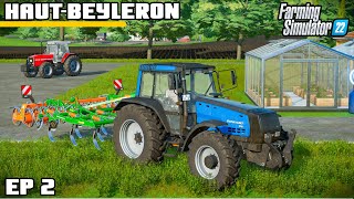 SEMI AUTONOMOUS WORKERS | Farming Simulator 22 - Haut-Beyleron | Episode 2