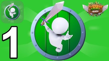Stickman Army: Clash - Gameplay Walkthrough Part 1 Stick War Army Commander Clones (Android, iOS)