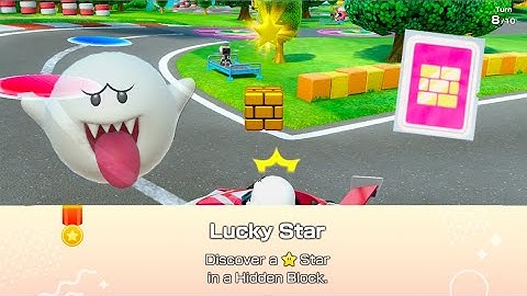 How to Get a Lucky Star in a Hidden Block【Mario Party Jamboree】