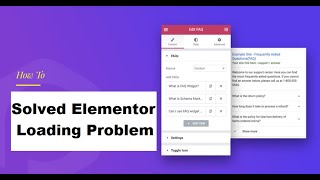 How to fix Elementor loading Problem | The codestar screenshot 2