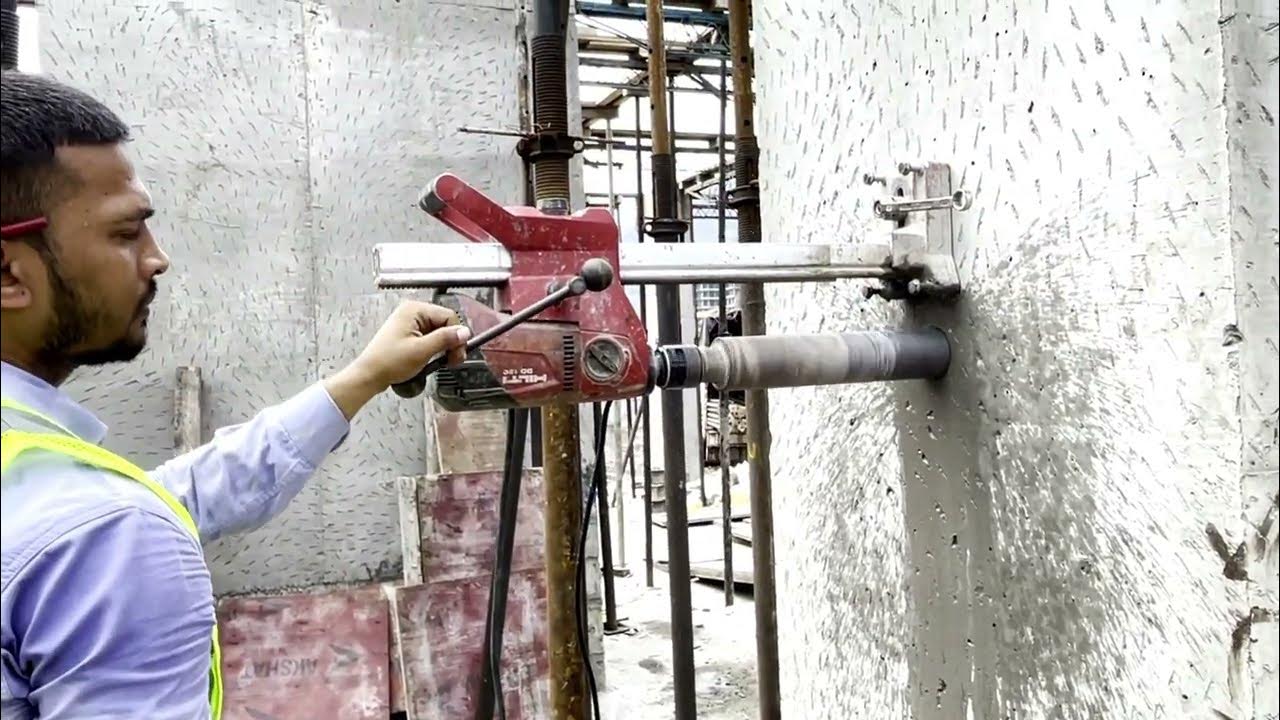 Concrete Core Cutter Test At Site Concrete Core Cutting Process How compaction-test-by-core-cutter-method-in-hindi-step-by-step-ntpc