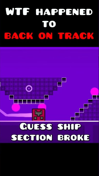 Geometry Dash: Back on Track, but small