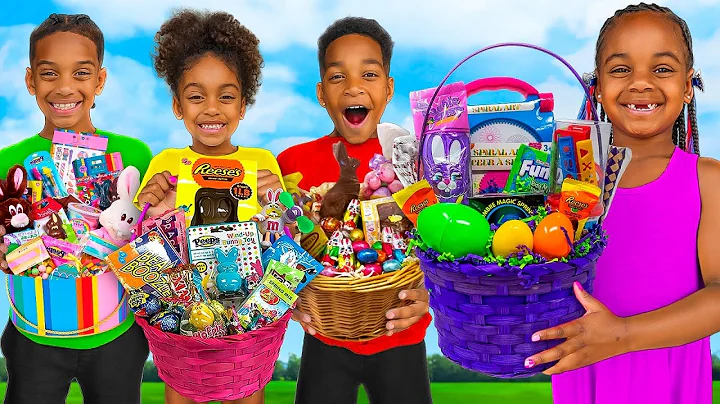 SURPRISING THEM WITH EASTER BASKETS!
