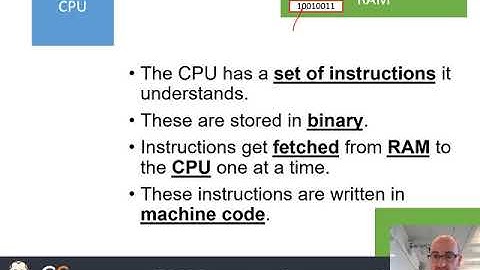 CPU revision part 1   overview of PC components GCSE OCR
