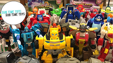EVERY TRANSFORMERS RESCUE BOTS 1 STEP TOY & CYBERVERSE ADVENTURES 1 STEP TOY I OWN! HERO TEAM TOYS!