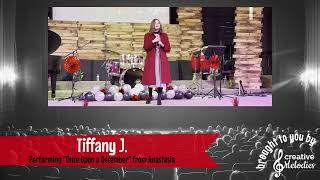 Tiffany performs "Once Upon a December" at Creative Melodies' Recital