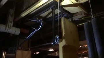Wine Lift Counterweight System Video #3