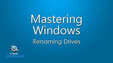 Renaming Drives in Windows