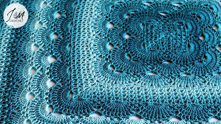 Victoria's German Shells Blanket | How to crochet ...