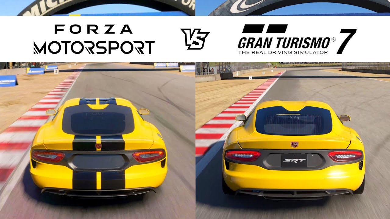 Forza Motorsport (XSX) vs Gran Turismo 7 (PS5) Graphics Comparison