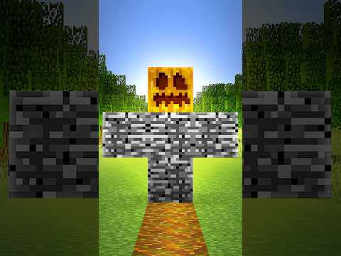 БЕДРОКОВЫЙ ГОЛЕМ! #minecraft #майнкрафт