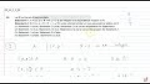 JEE MAINS 2018 Let R be the set of real numbers. Statement-1 : `A""=""{(x ,""y) in  R""xx""R"":"...