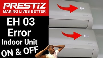 EH 03 Error ON & OFF Indoor Unit | PREZTIZ INVERTER Split Type Aircon
