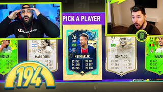 OMG MY BEST DRAFT EVER!! HIGHEST RATED DRAFT CHALLANGE W/ NEPENTHEZ.. FIFA 21 Ultimate Team screenshot 1