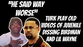 HOT BOY TURK PLAY OLD VIDEOS OF JUVENILE DISSING BIRDMAN,LIL WAYNE#bg #cashmoney #juvenile #birdman
