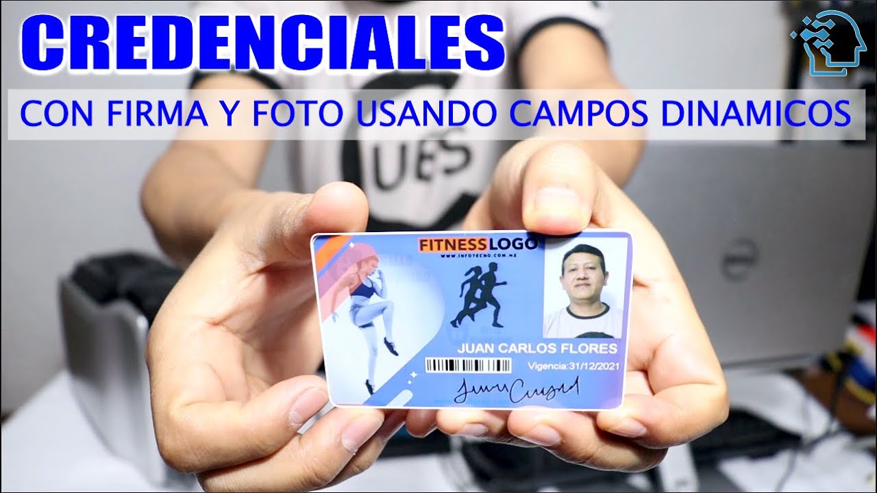 Credenciales con Foto y Firma Usando Campos Dinámicos en CardStudio de Zebra Technologies ZC300