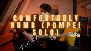 Comfortably Numb - Solo (David Gilmour Live in Pompei) - Pink Floyd (Guitar Cover)