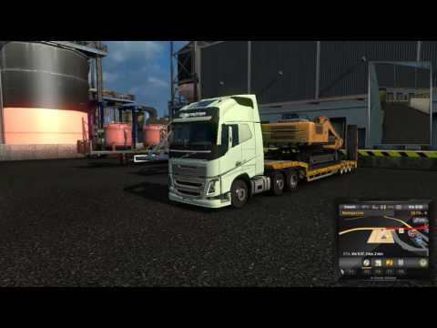 Euro Truck Simulator 2 /ქართულად/ რეისები ტრაილერით