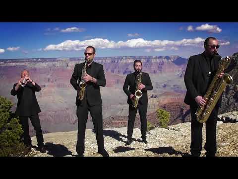 italian-saxophone-quartet---ennio-morricone-at-grand-canyon,-arizona