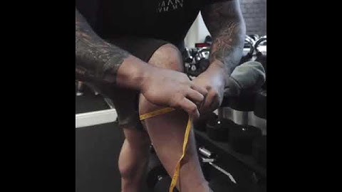 How Big Are My CALVES?!! #shorts #eddiehall #strongman