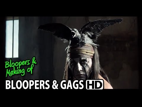 The Lone Ranger (2013) Bloopers Outtakes Gag Reel (Part1/2)