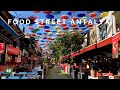 Umbrella street Antalya Turkey | Antalya Walking Tour | 4k antalya |Turkey street food
