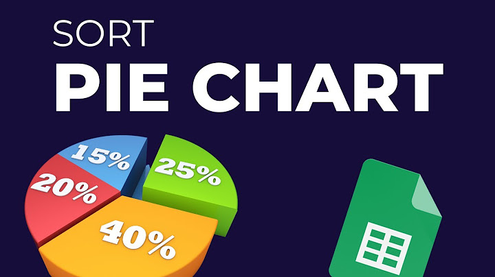 How to make a pie chart from google sheets