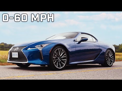 How Fast? 0-60 MPH | 2024 Lexus LC500