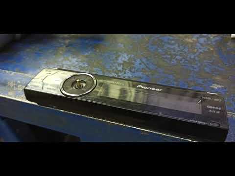 Ремонт автомагнитолы Pioneer, Изготовление джойстика громкости