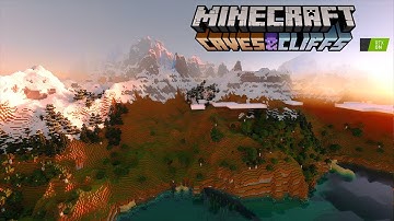 Mountains! (But make it more cinematic with RTX) Minecraft Bedrock Caves and Cliffs Beta 1.16.220.50