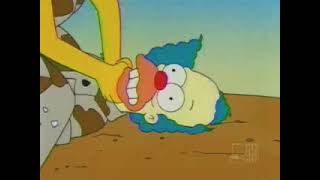 Simpsons Krusty You Cant Kill Saddam Hes Half My Act