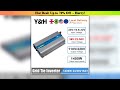 Best Seller Y&H 1000W 1300W 1400W MPPT Grid Tie Solar Inverter 24V/36V DC to 110V/220V AC Pure Sine