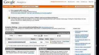 Google Analytics Tutorial 1: Setup
