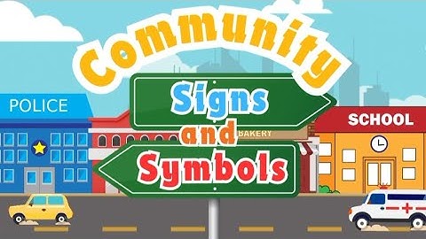 Community Signs and Symbols for Kids #matatagcurriculum
