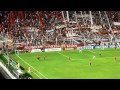 El gol de Parra, por nuestra cámara